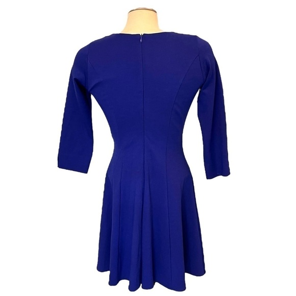 Amanda Uprichard (Revolve/Anthropologie) Fit & Flare Dress in Ultra Blue - Picture 9 of 15